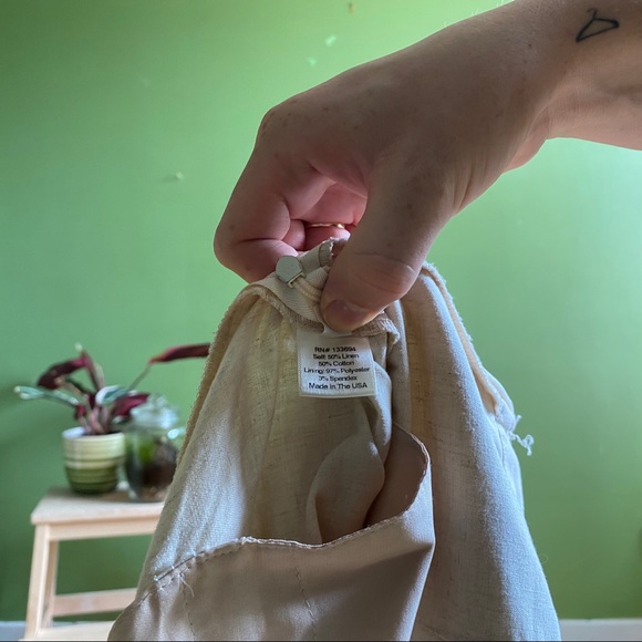 Linen origami shorts - Picture 7 of 7